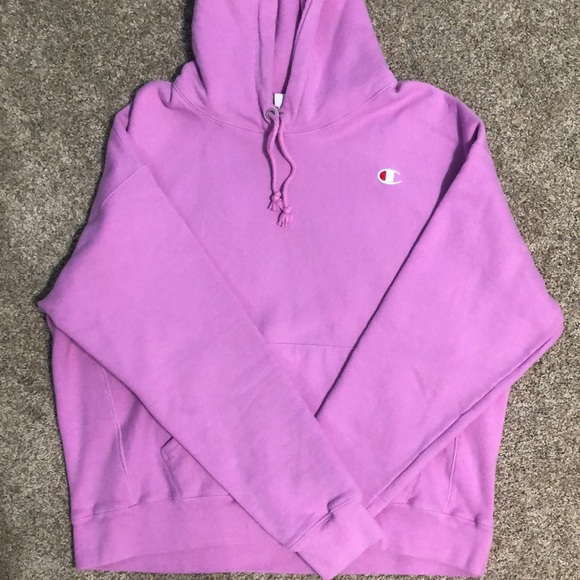 Pink Champion Reverse Weave Hoodie - Picture 5 of 6